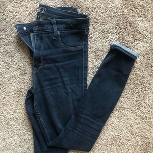 Abercrombie high rise jeggings